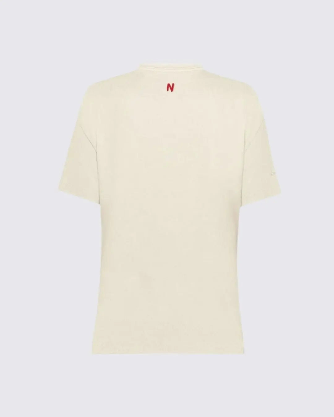 ADA CAMISETA REGULAR MARFIL PARA MUJER NEA