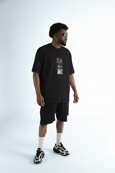 CAMISETA REGULAR HOMBRE BOSS NEGRO NEA