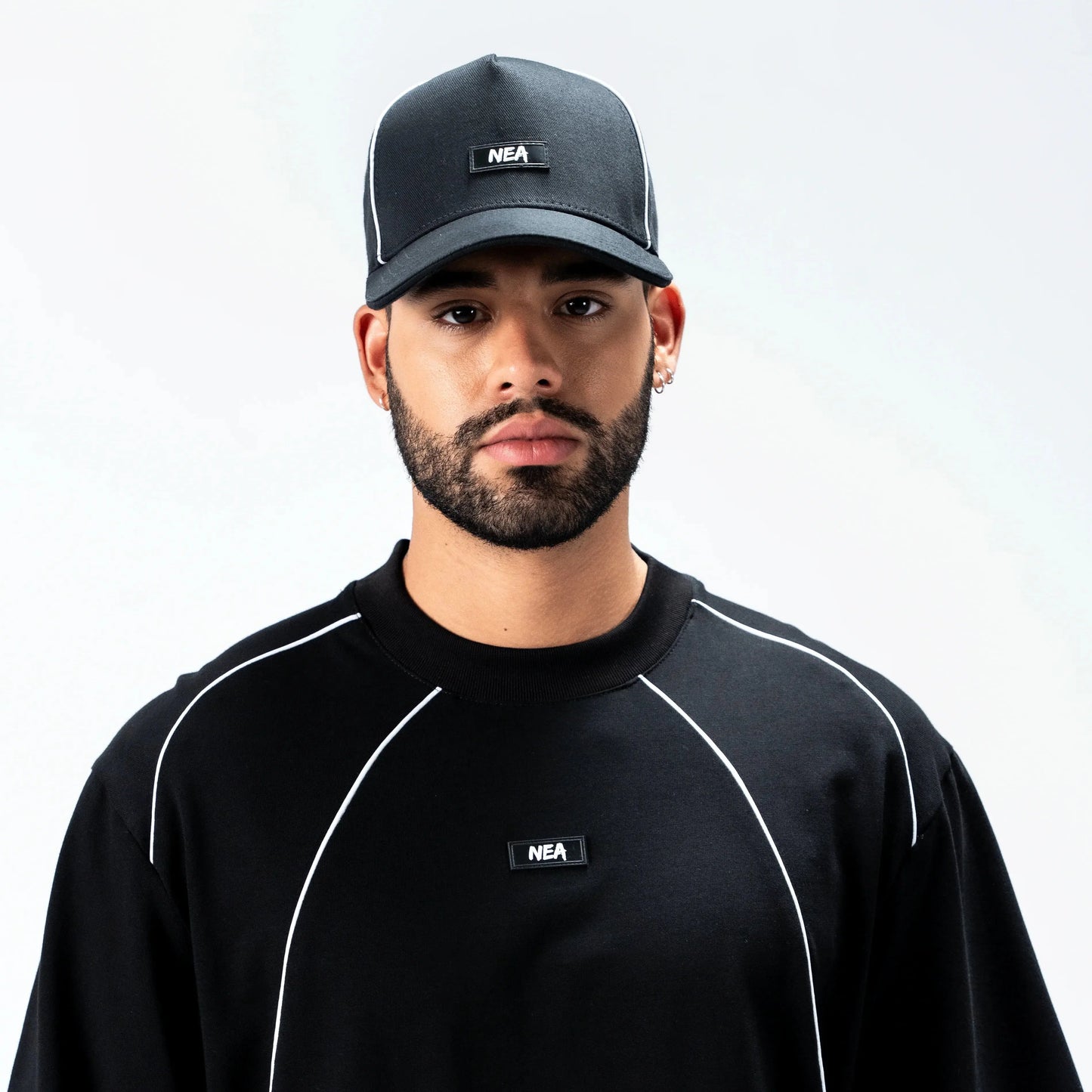 LUCIO CAMISETA OVERSIZE NEGRO NEA