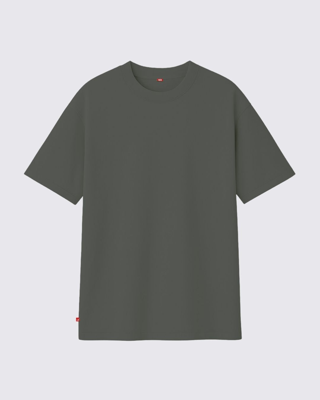 CAPITAL CAMISETA OVERSIZE GRIS NEA