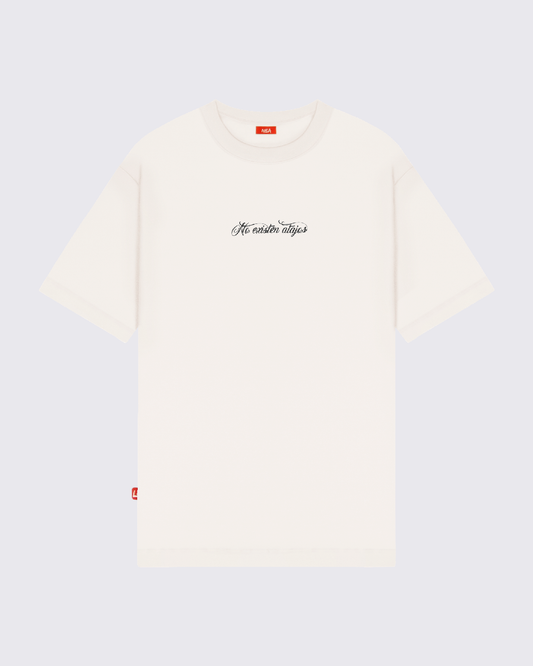 CAMISETA OVERSIZE CHANGES MARFIL NEA