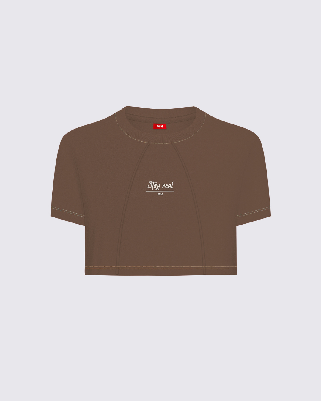 CROP TOP ETHOS TAUPE NEA