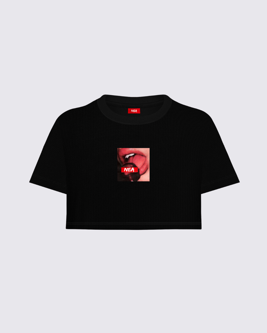 CROP TOP ETHOS NEGRO NEA