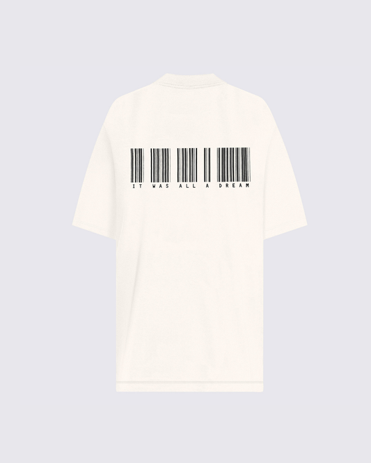 CAMISETA OVERSIZE EAN MARFIL NEA