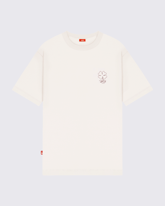 CAMISETA OVERSIZE FAITH MARFIL