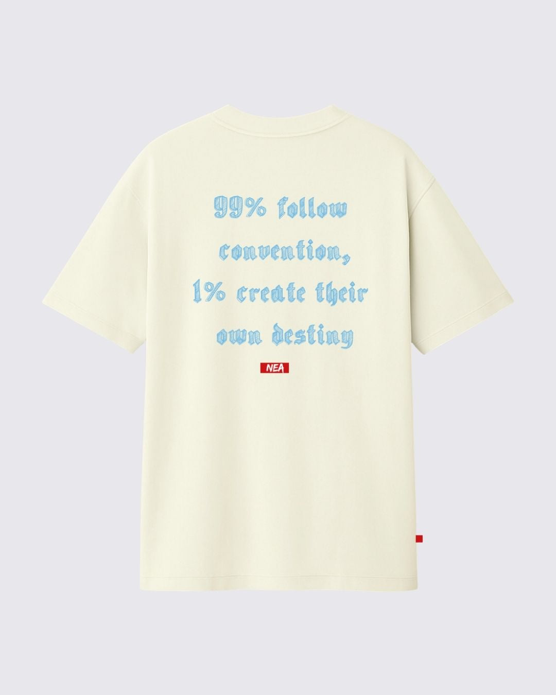 FLEX CAMISETA OVERSIZE MARFIL NEA