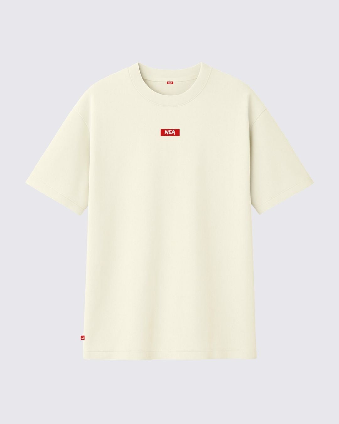 FLOW CAMISETA OVERSIZE MARFIL NEA