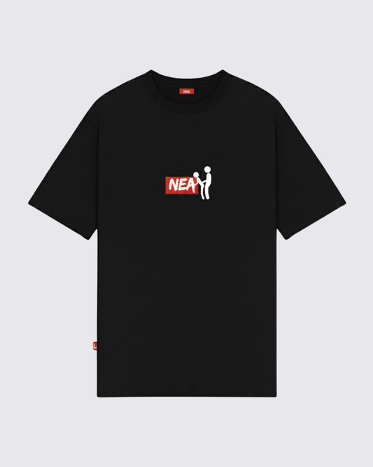 CAMISETA REGULAR HOMBRE HEAT NEGRO