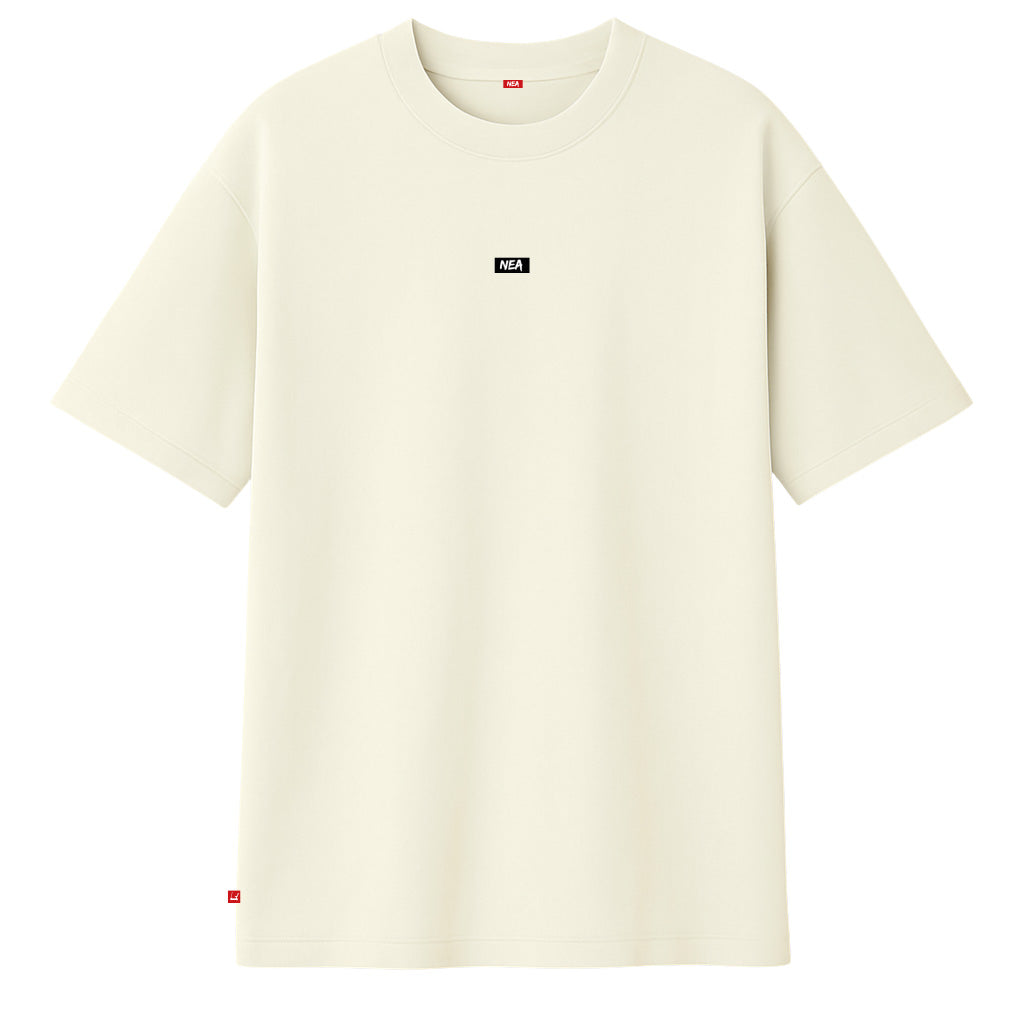 LUXURY CAMISETA OVERSIZE MARFIL