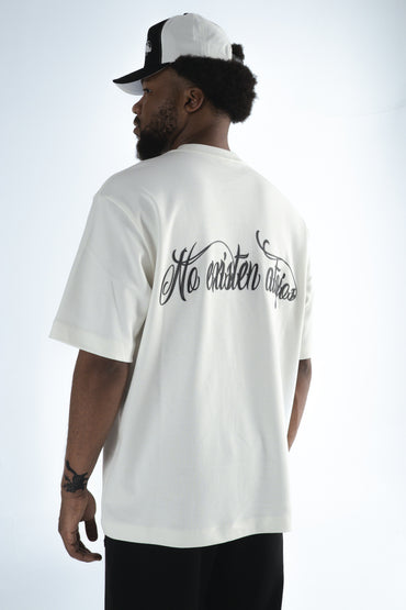 CAMISETA OVERSIZE CHANGES MARFIL NEA