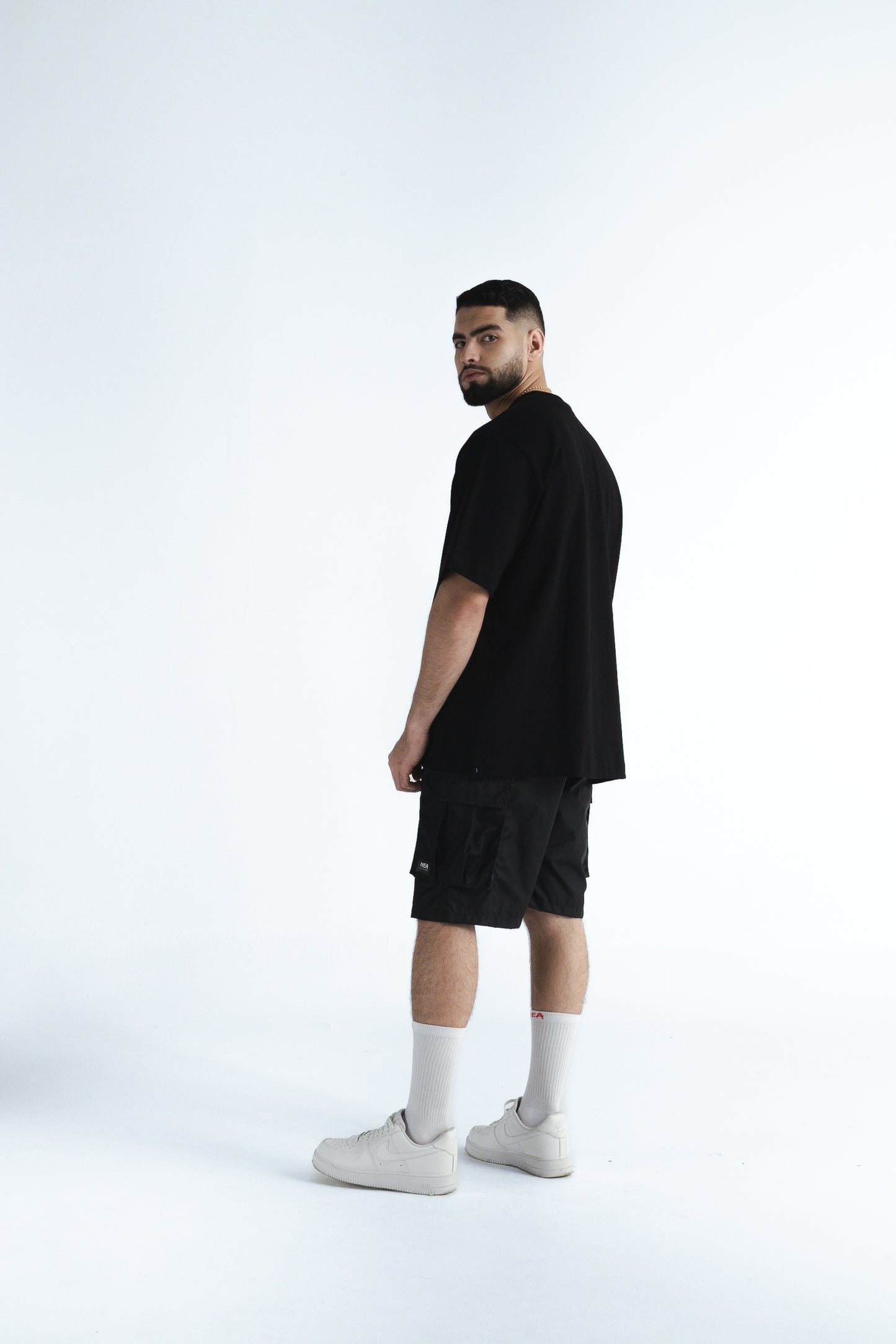 CAMISETA OVERSIZE THUG NEGRO