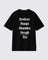 MOSS CAMISETA OVERSIZE NEGRO