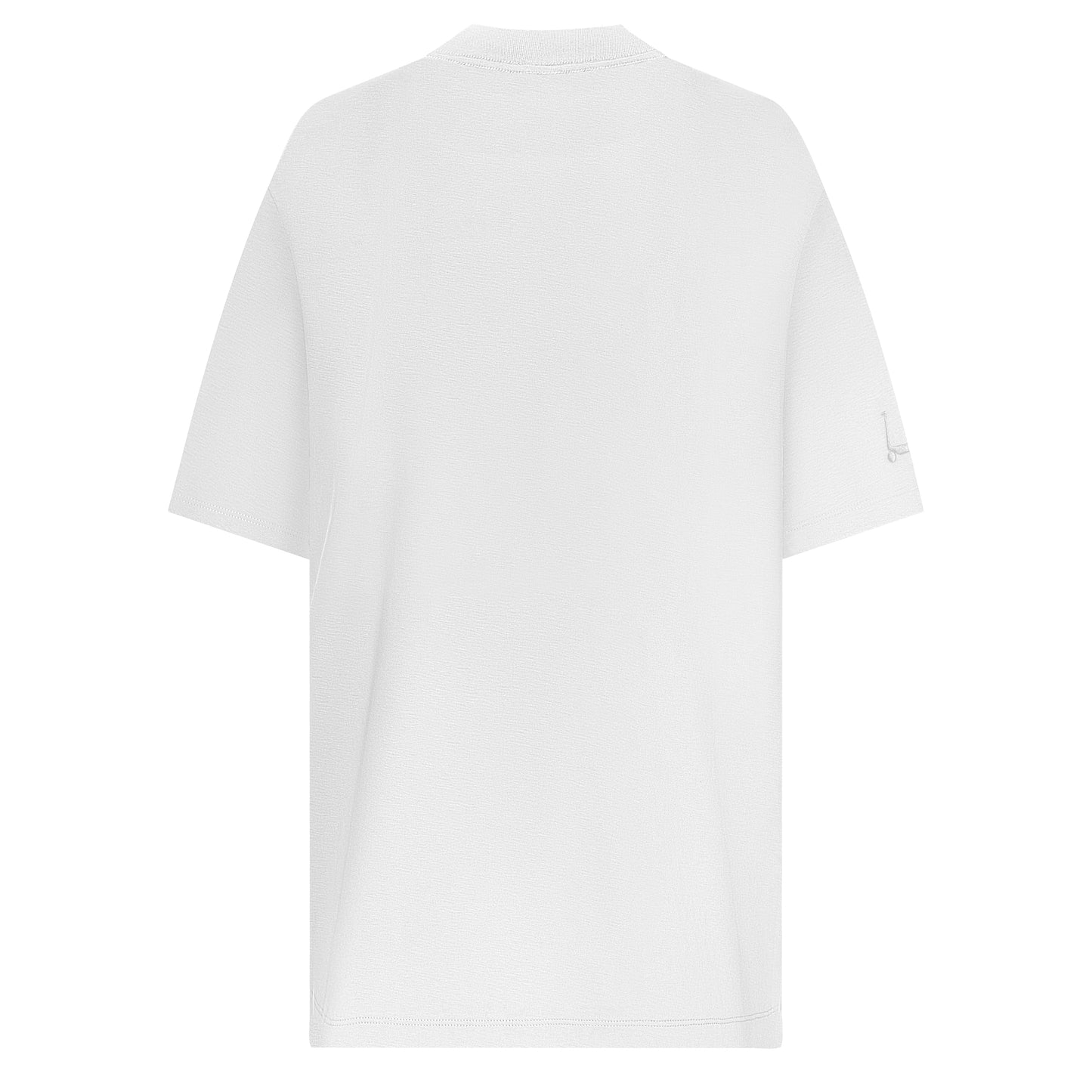 LAN CAMISETA OVERSIZE BLANCO