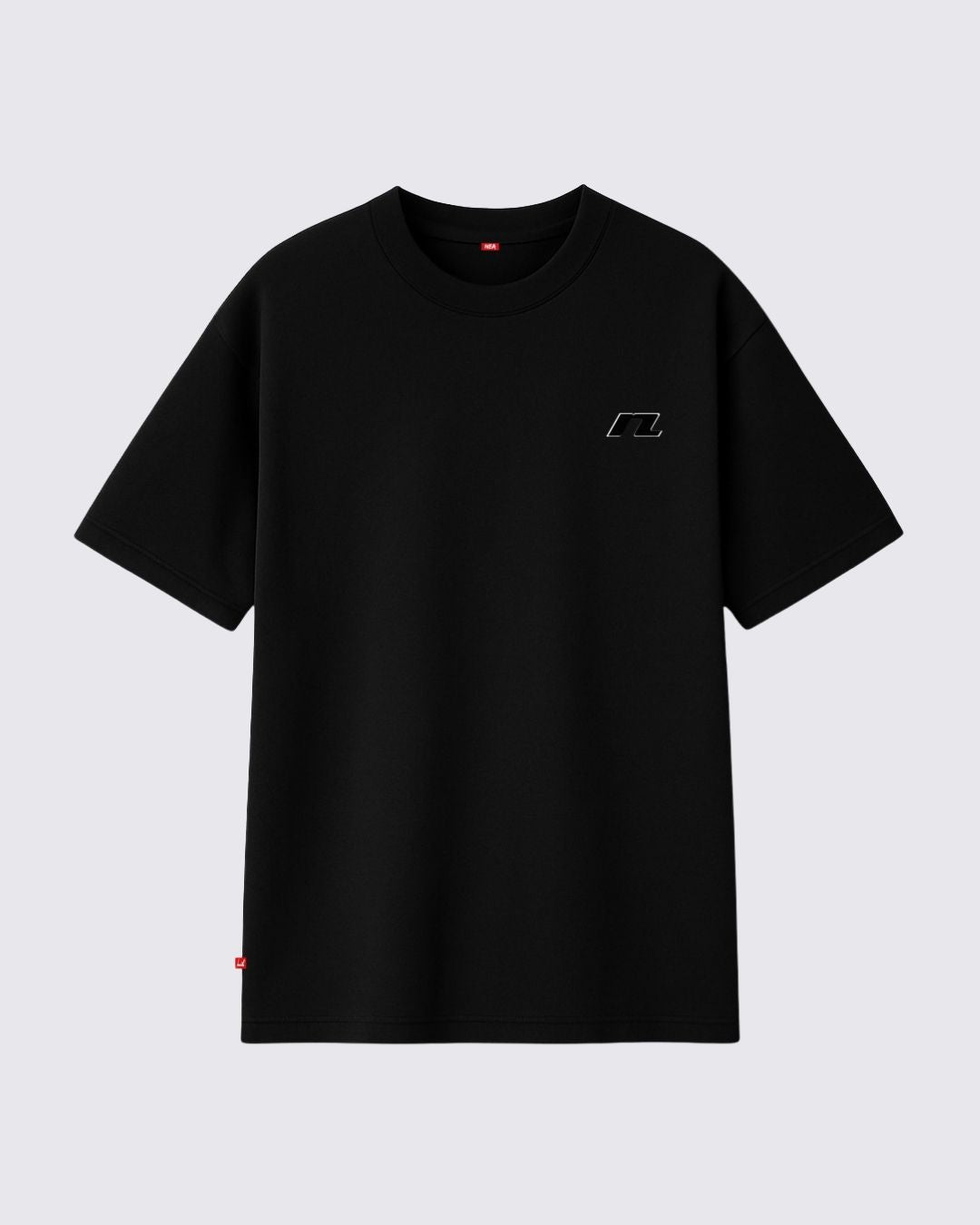 RAKIM CAMISETA OVERSIZE NEGRO NEA