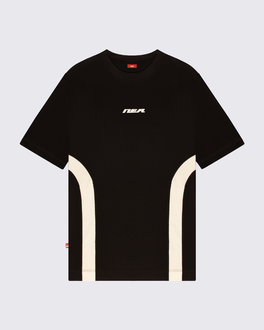 CAMISETA OVERSIZE RULE NEGRO NEA