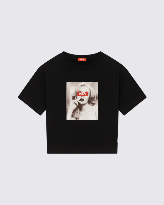 CROP TOP SCARLETT NEGRO NEA