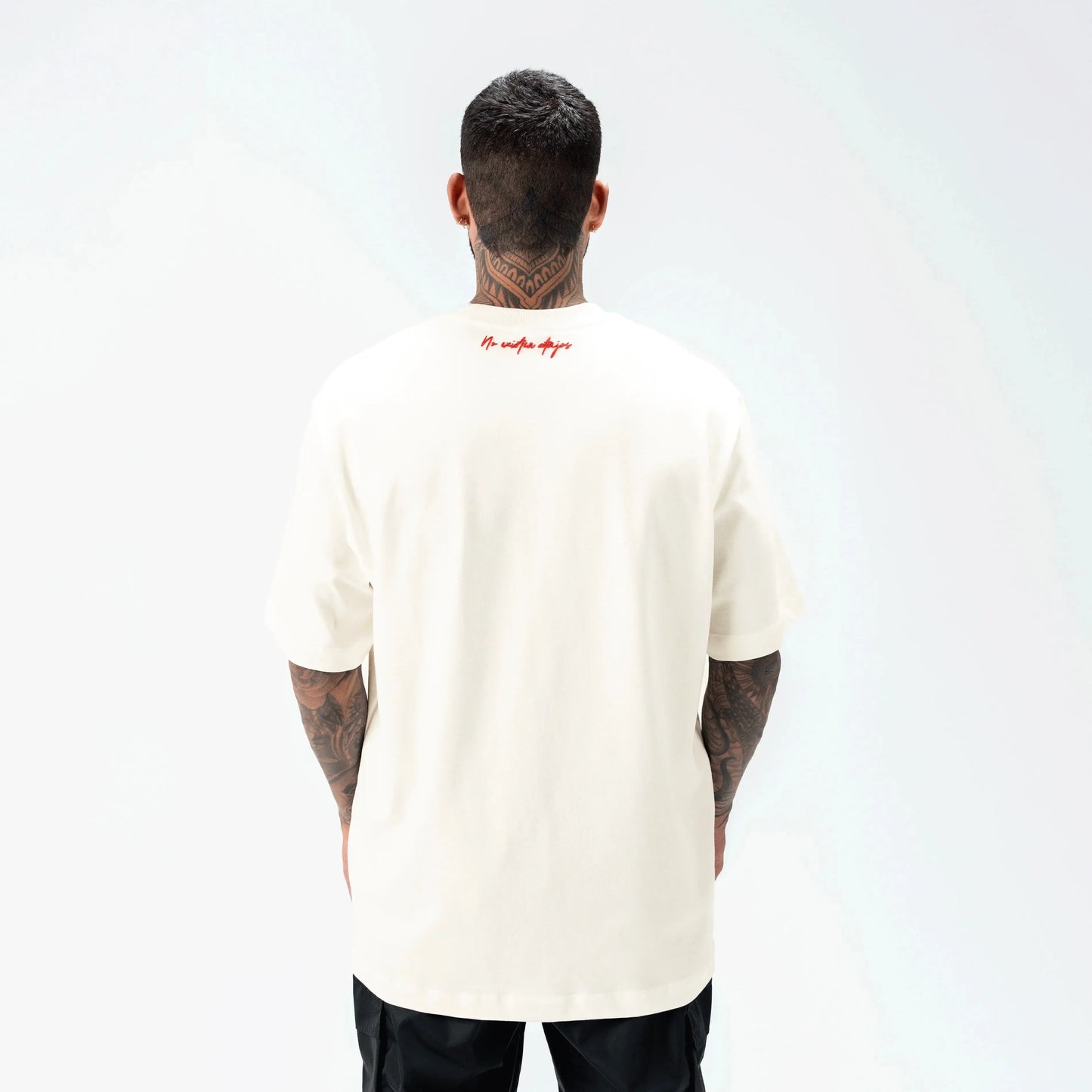 SMOKE CAMISETA OVERSIZE MARFIL NEA