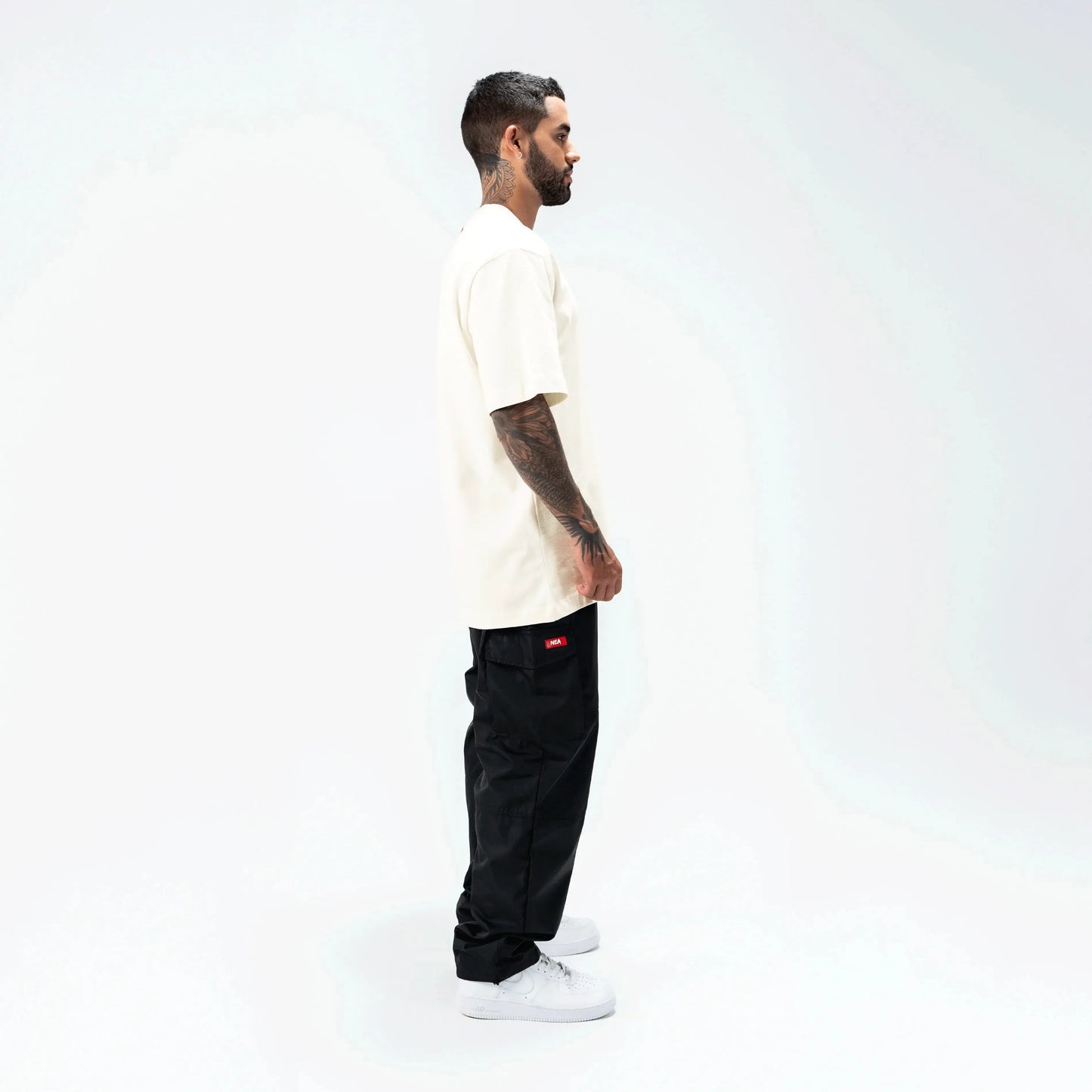 SMOKE CAMISETA OVERSIZE MARFIL NEA