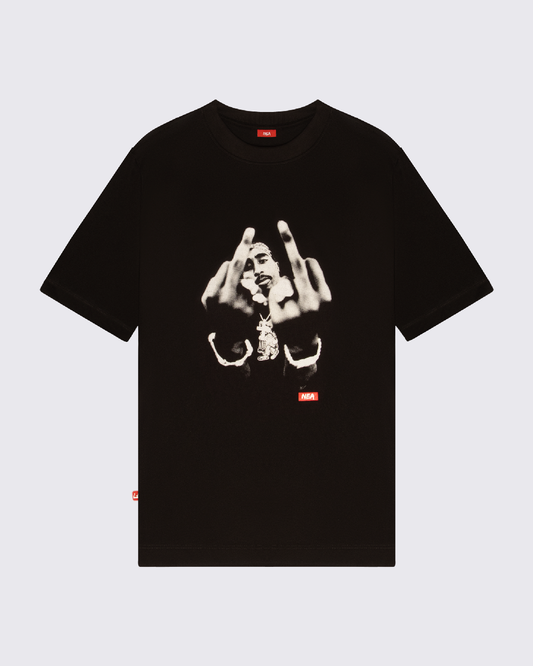 CAMISETA OVERSIZE THUG NEGRO