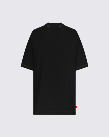 CAMISETA OVERSIZE UNFAKEABLE NEGRO NEA
