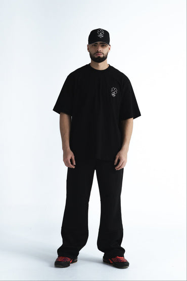 CAMISETA OVERSIZE FAITH NEGRO