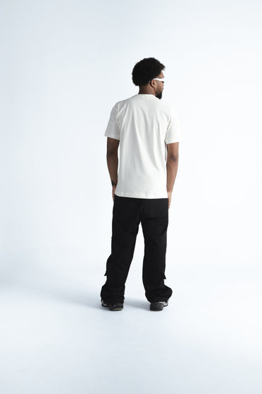 CAMISETA REGULAR HOMBRE RISE MARFIL