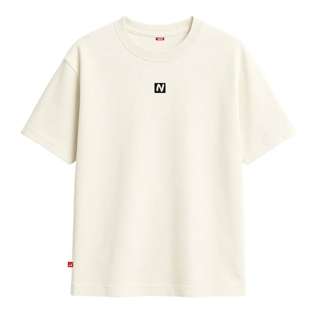 DAN CAMISETA OVERSIZE MARFIL NEA