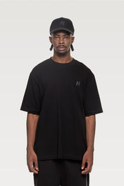 CAMISETA OVERSIZE OFFLINE NEA - NEGRO