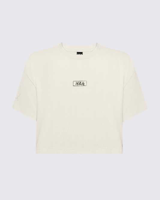 AREN CAMISETA OVERSIZE MARFIL NEA