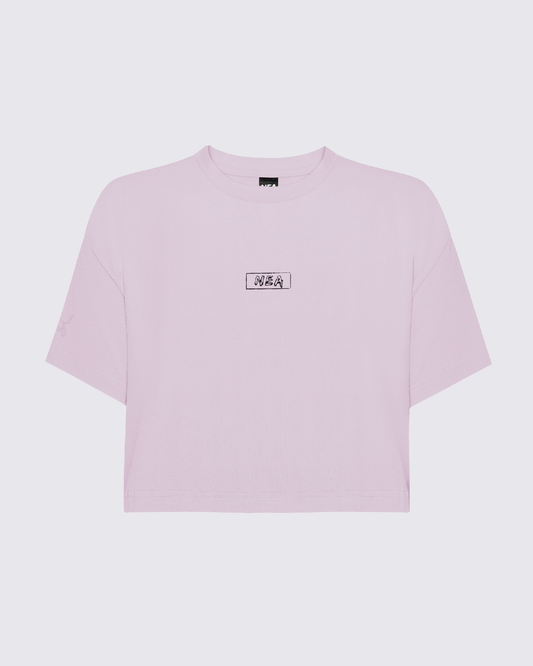 AREN  CAMISETA OVERSIZE ROSADA NEA