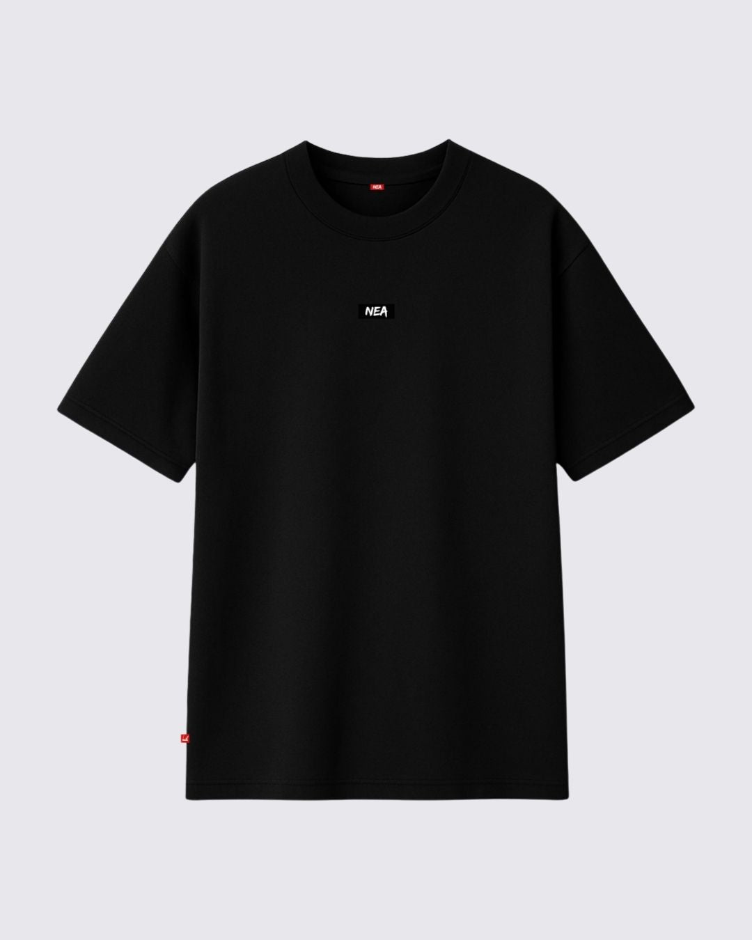 BABY CAMISETA OVERSIZE NEGRO NEA