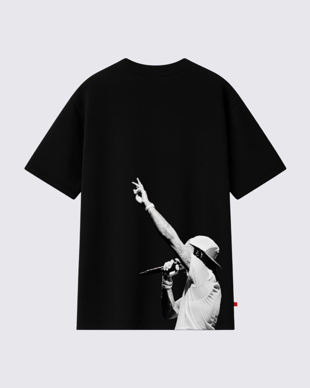 BABY CAMISETA OVERSIZE NEGRO NEA