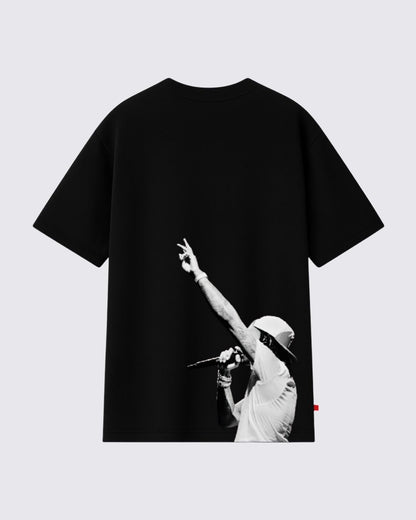 BABY CAMISETA OVERSIZE NEGRO NEA