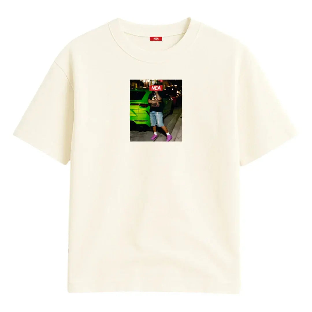 BEATS CAMISETA OVERSIZE MARFIL NEA