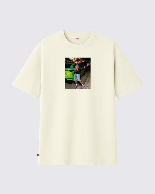 BEATS CAMISETA OVERSIZE MARFIL NEA