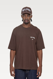 CAMISETA OVERSIZE BIG POPPA NEA - MOCCA