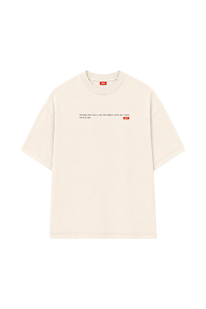 CAMISETA REGULAR BABYLON MARFIL NEA