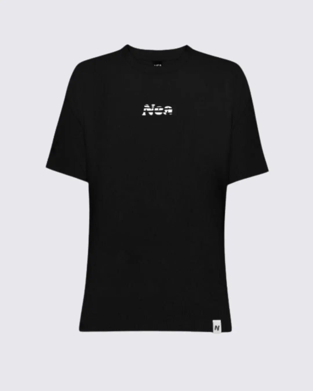 CAEL CAMISETA REGULAR NEGRA PARA MUJER NEA