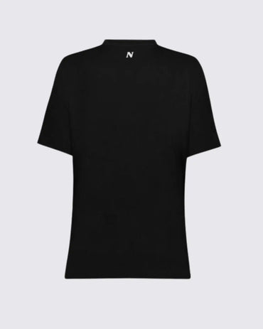 CAEL CAMISETA REGULAR NEGRA PARA MUJER NEA