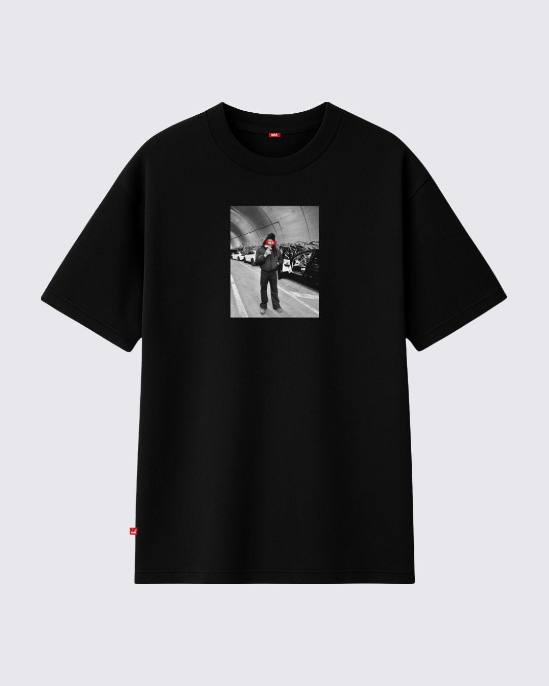 BBLY CAMISETA OVERSIZE NEGRA NEA