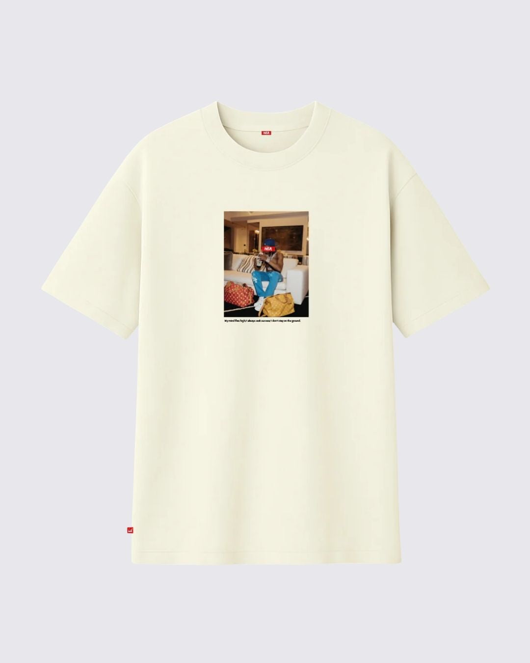 DIAMOND CAMISETA OVERSIZE MARFIL NEA