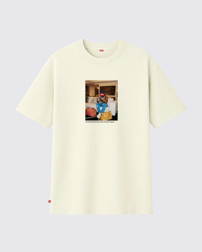 DIAMOND CAMISETA OVERSIZE MARFIL NEA