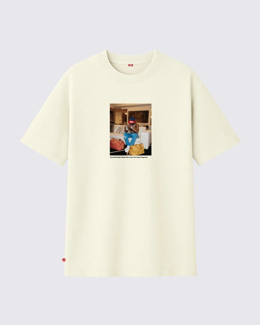 DIAMOND CAMISETA OVERSIZE MARFIL NEA