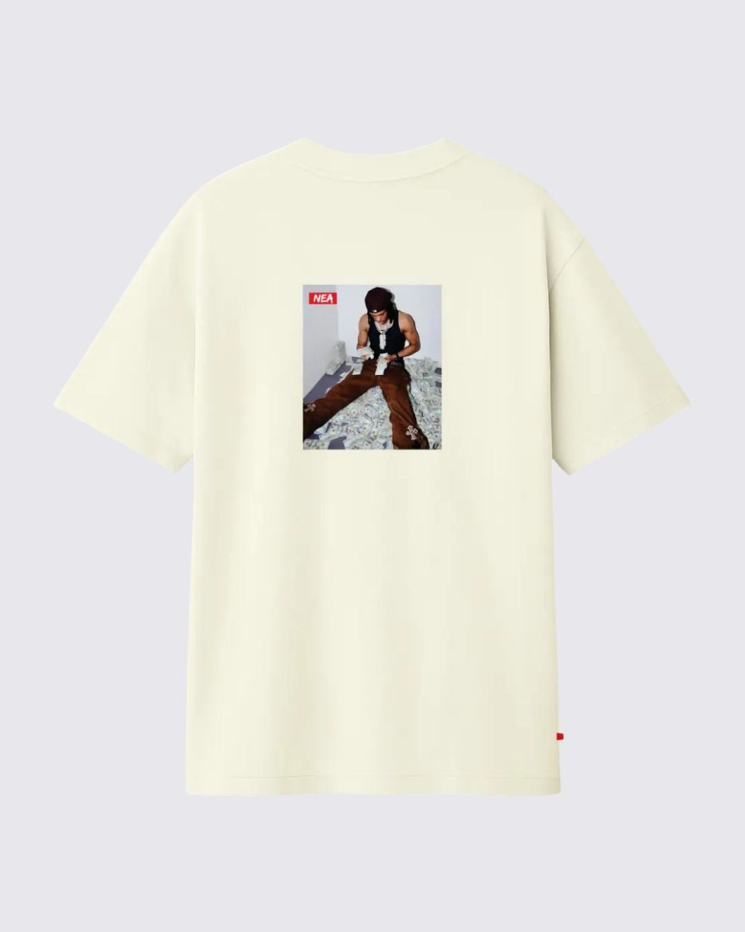 WAYNE CAMISETA OVERSIZE MARFIL NEA