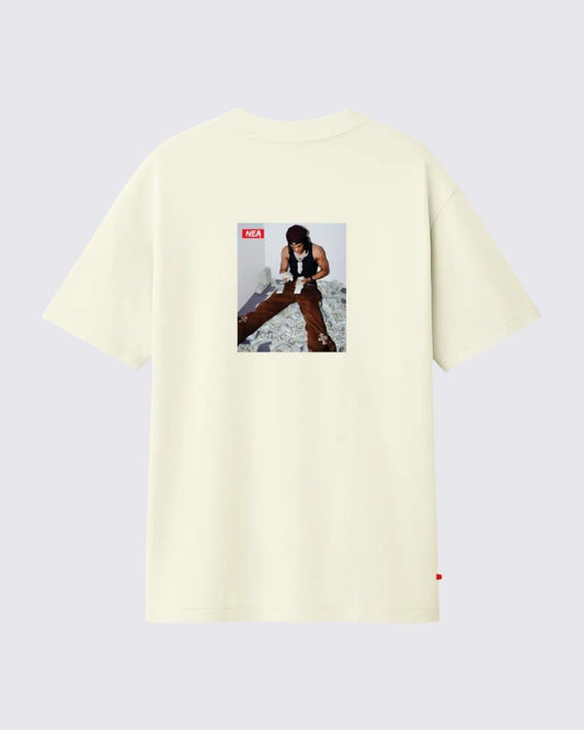 WAYNE CAMISETA OVERSIZE MARFIL NEA