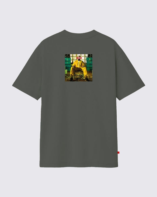 CAPITAL CAMISETA OVERSIZE GRIS NEA