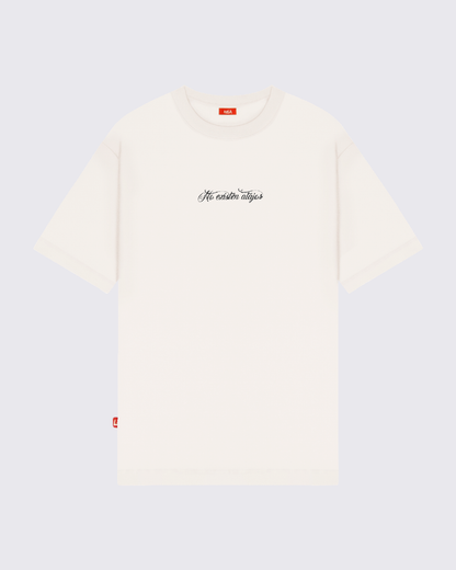 CAMISETA OVERSIZE CHANGES MARFIL NEA