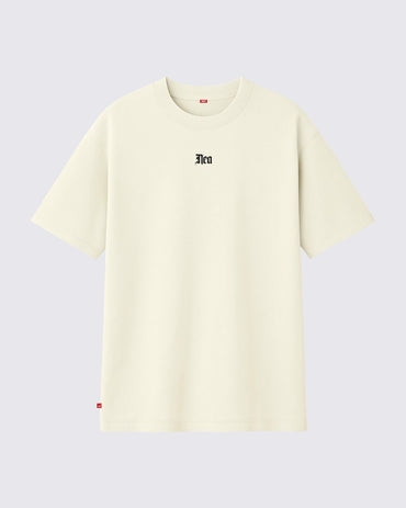 CHARLES CAMISETA OVERSIZE MARFIL NEA