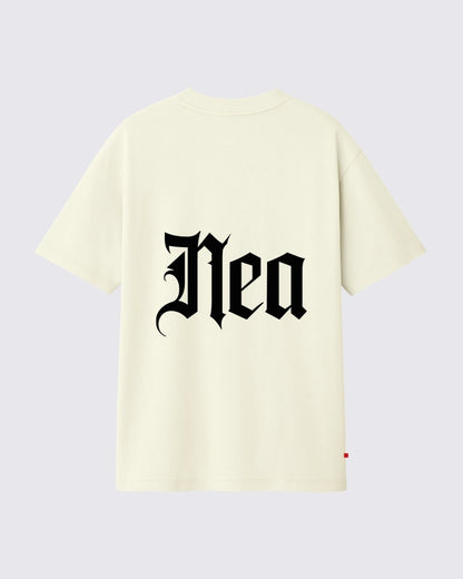 CHARLES CAMISETA OVERSIZE MARFIL NEA