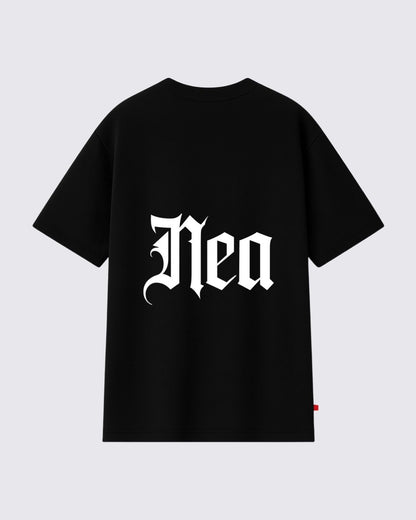 CHARLES CAMISETA OVERSIZE NEGRA NEA